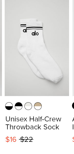 UNISEX HALF CREW THROWBACK SOCK