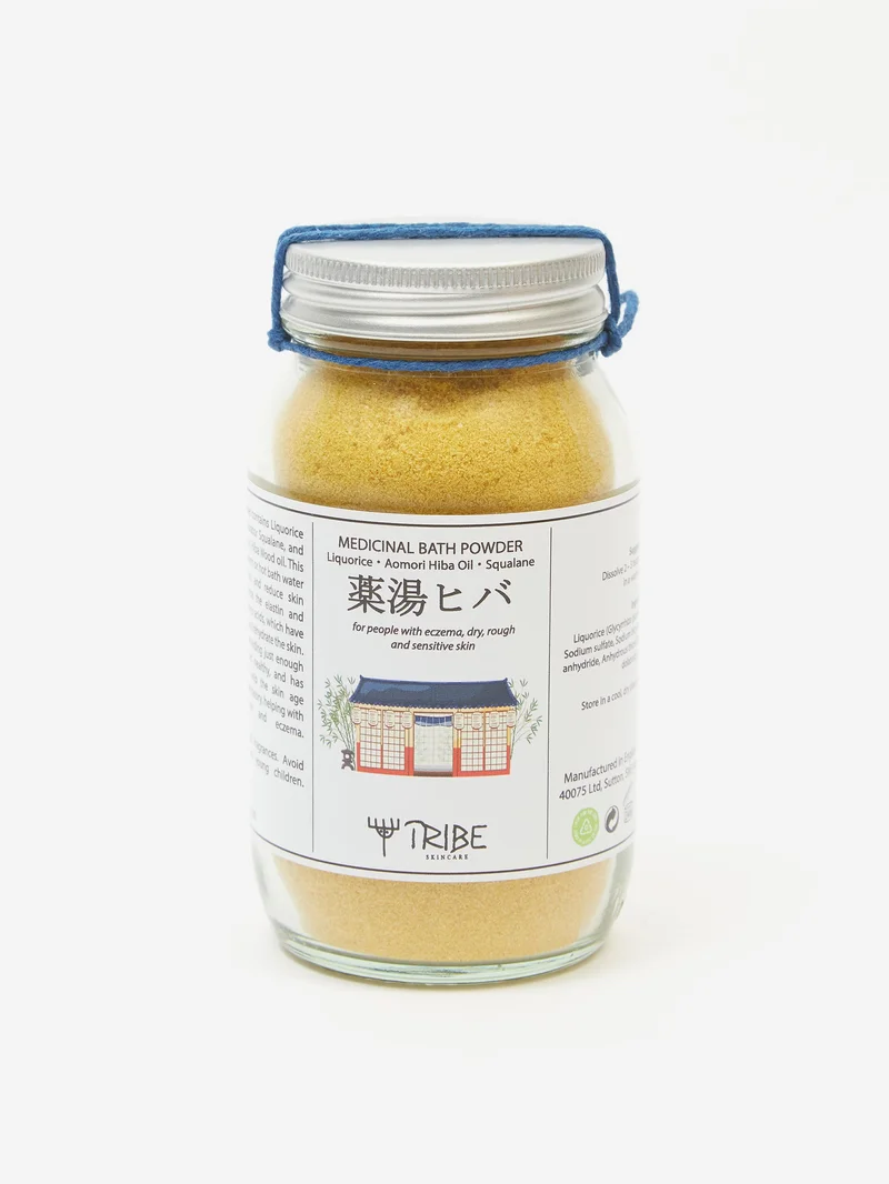 Image of Tribe Japanese Bath Powder - Liquorice, Aomori Hiba Oil & Squalane