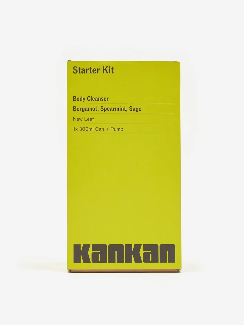 Image of KANKAN Body Cleanser Starter Kit - New Leaf