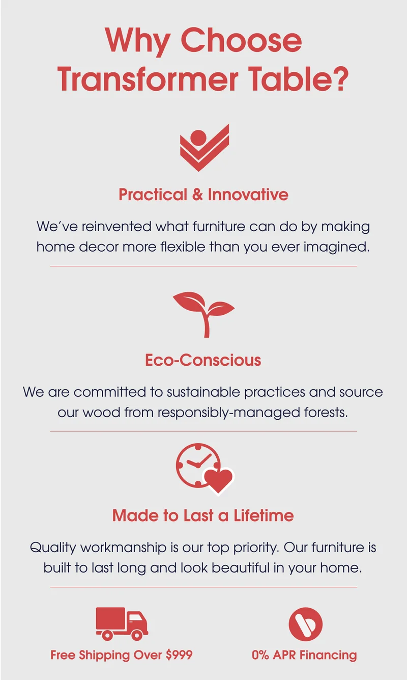 Why Choose Transformer Table?