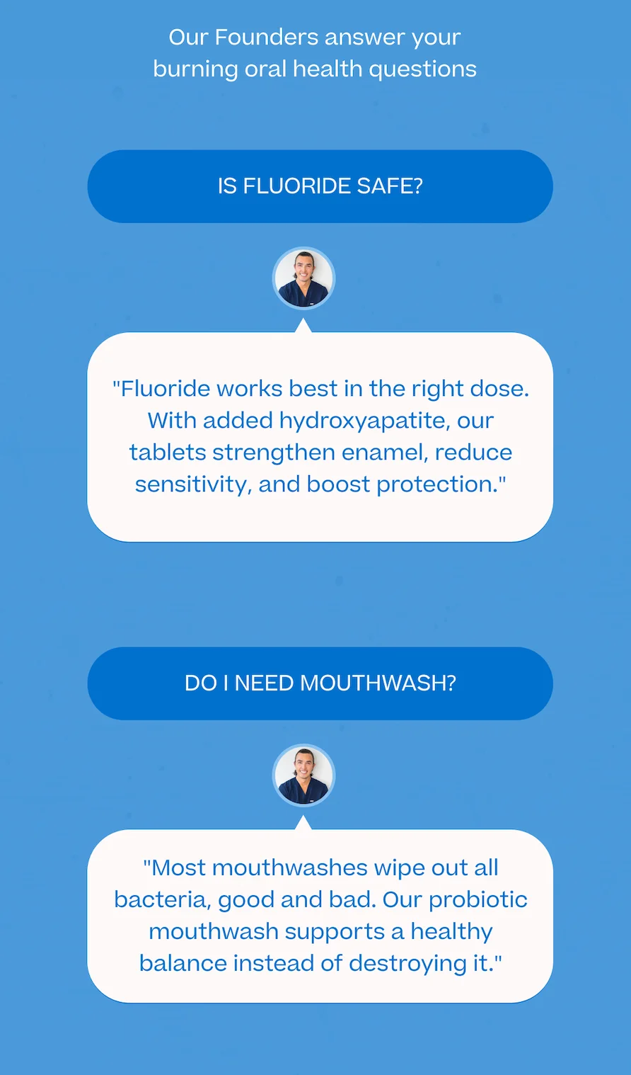 Your dental questions, answered.
