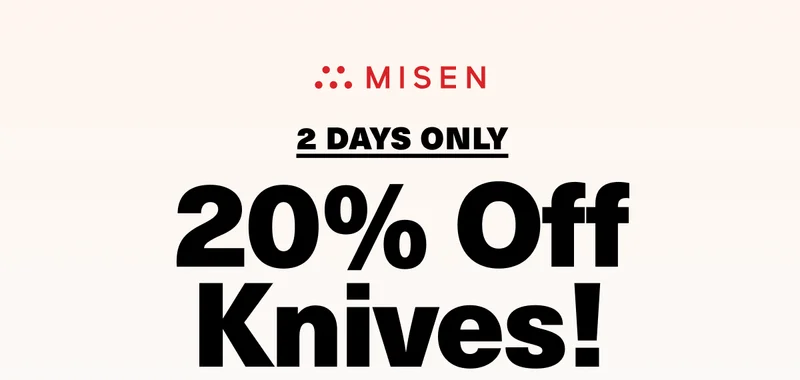 2 Days only, celebrate the beginning of fall with 20% off sitewide