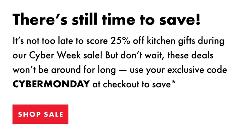 25% off all cooking and baking products