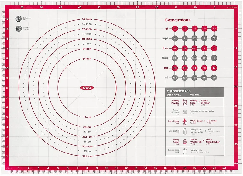 Image of OXO Silicone Pastry Mat