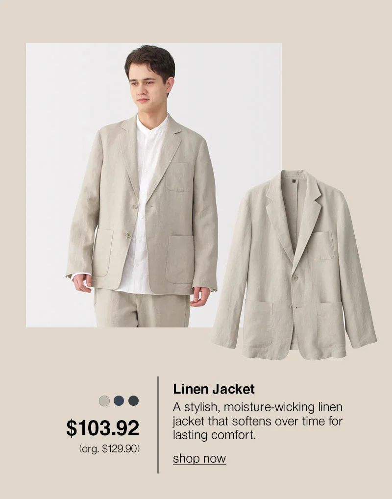Shop Men's Linen Jacket