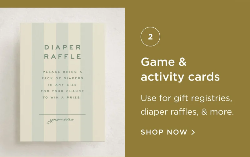 Game & Activity Cards