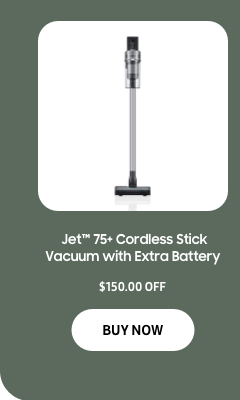 Jet™ 75+ Cordless Stick Vacuum with Extra Battery - $150.00 OFF - BUY NOW