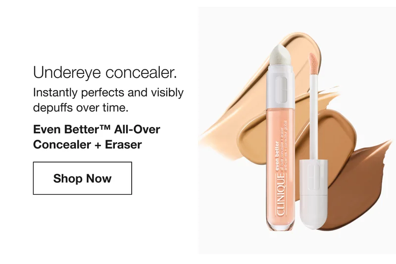 Undereye concealer. Instantly perfects and visibly depuffs over time. Even Better TM All-Over Concealer + Eraser | Shop Now