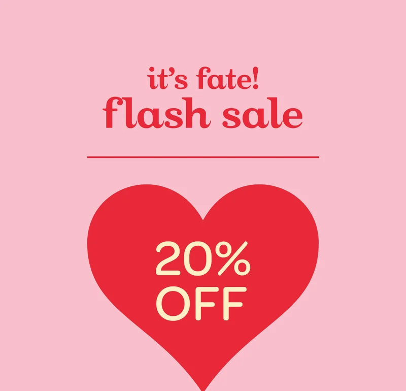 It's fate! Flash Sale 20% Off Your Fave Loose Leaf Teas