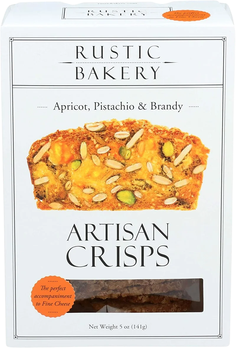 Image of Rustic Bakery Apricot Pistachio & Brandy Crisps