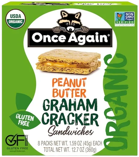 Image of Once Again Peanut Butter Graham Sandwich (8 CT)