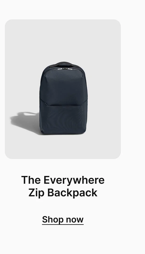 The Everywhere Zip Backpack