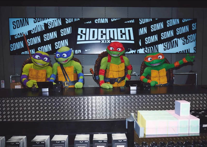 Image of the TMNT in the Bullring Store