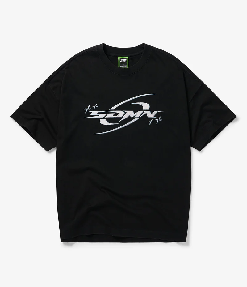 Product image of the front of the TMNT Shuriken T-shirt