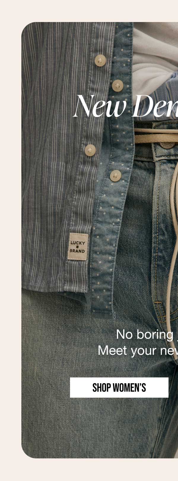 New Denim Drop Shop Women's