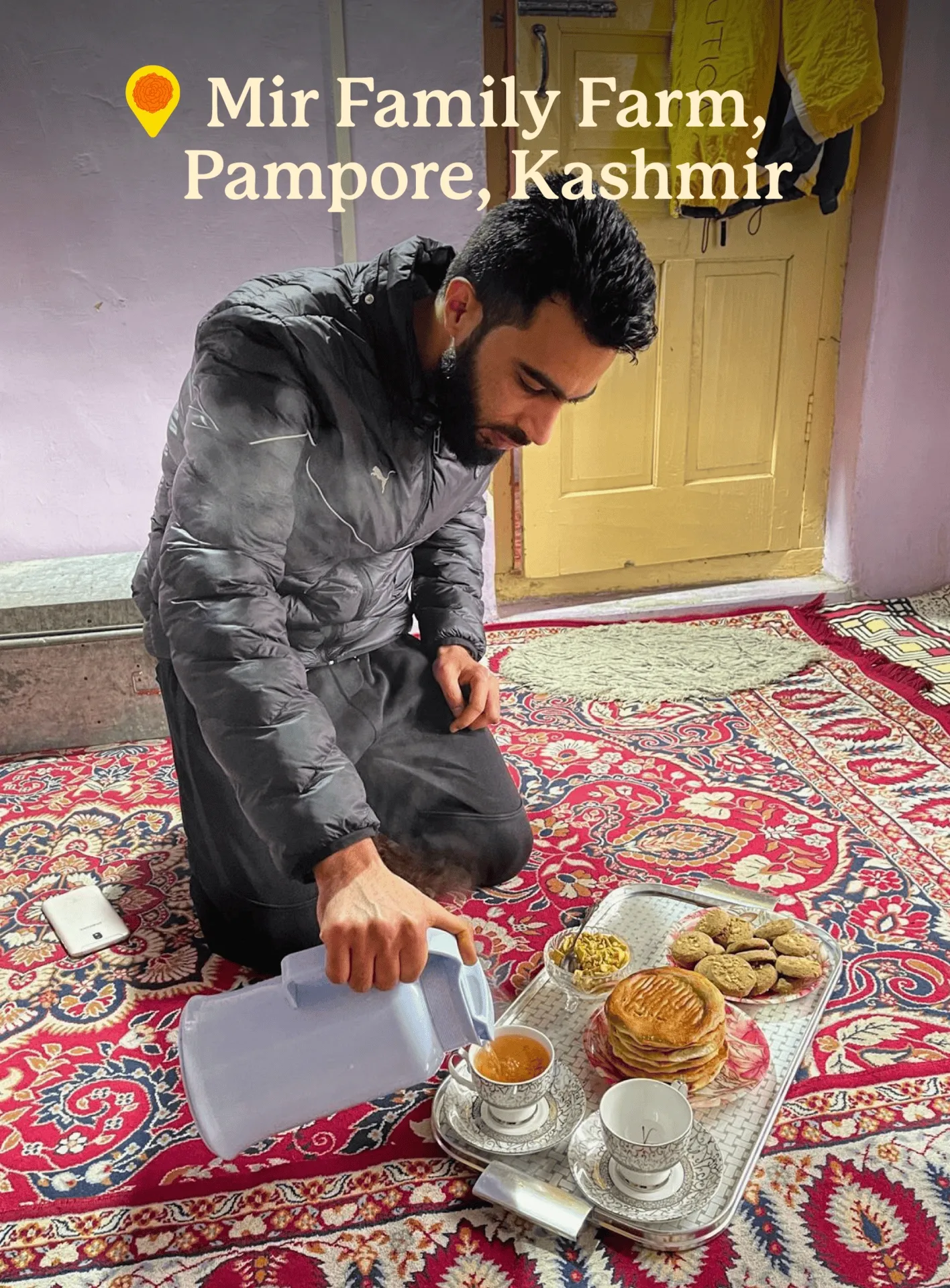 Mir Family Farm, Pampore, Kashmir