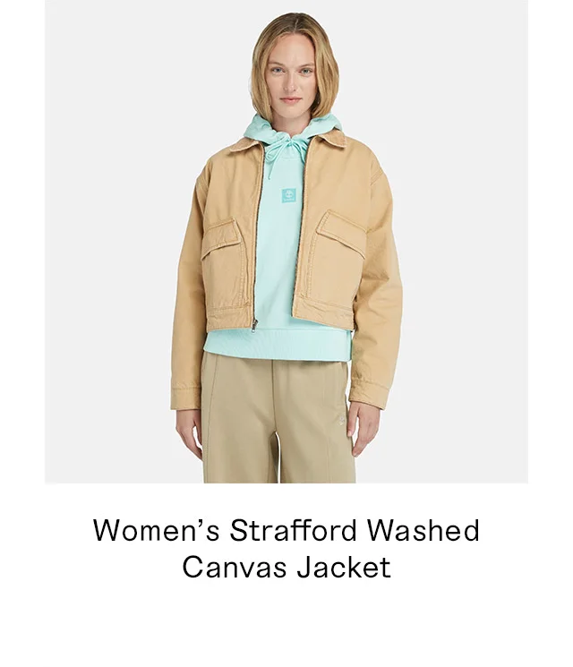 Women's Strafford Washed Canvas Jacket