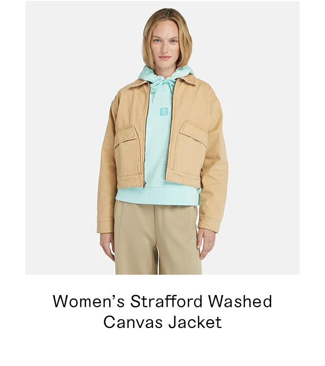 Women's Strafford Washed Canvas Jacket
