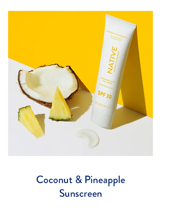 Coconut & Pineapple Sunscreen