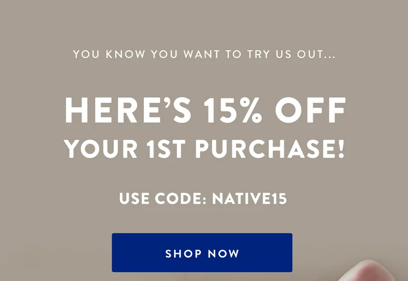 YOU KNOW YOU WANT TO TRY US OUT... HERE'S 15% OFF YOUR 1ST PURCHASE! USE CODE: WELCOME15 | SHOP NOW