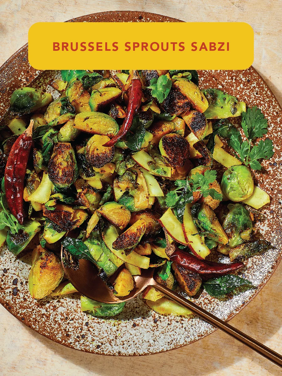 Brussels Sprouts Sabzi