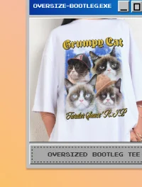 Custom Bootleg Heavy Oversized Tee (275 GSM)