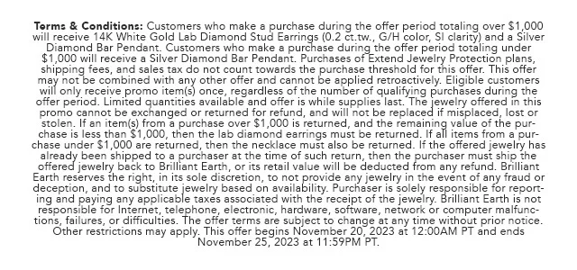Promo Terms