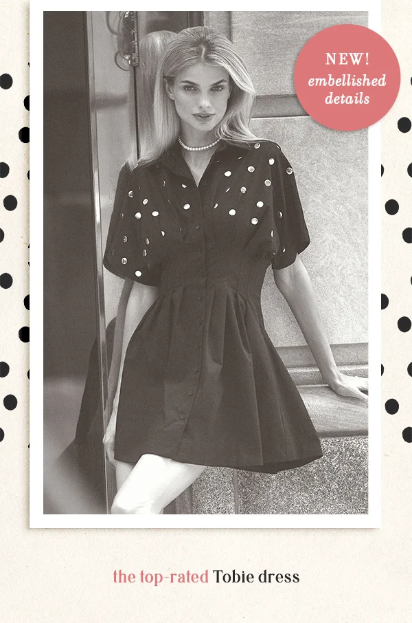 The top-rated Tobie dress