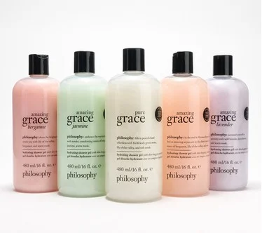 philosophy state of grace 16oz fragrance shower gel 5pc collection