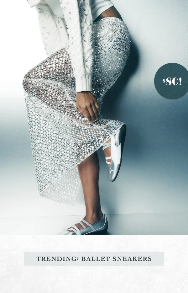 Trending ballet sneakers