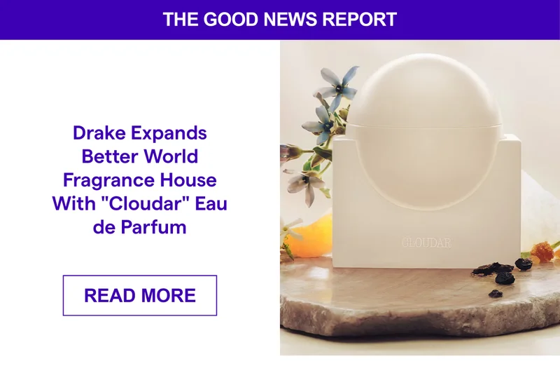 Drake Expands Better World Fragrance House With "Cloudar" Eau de Parfum