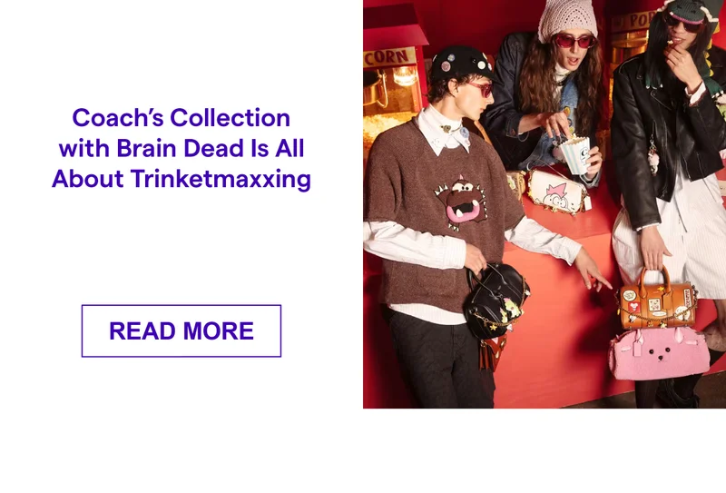 Coach’s Collection with Brain Dead Is All About Trinketmaxxing