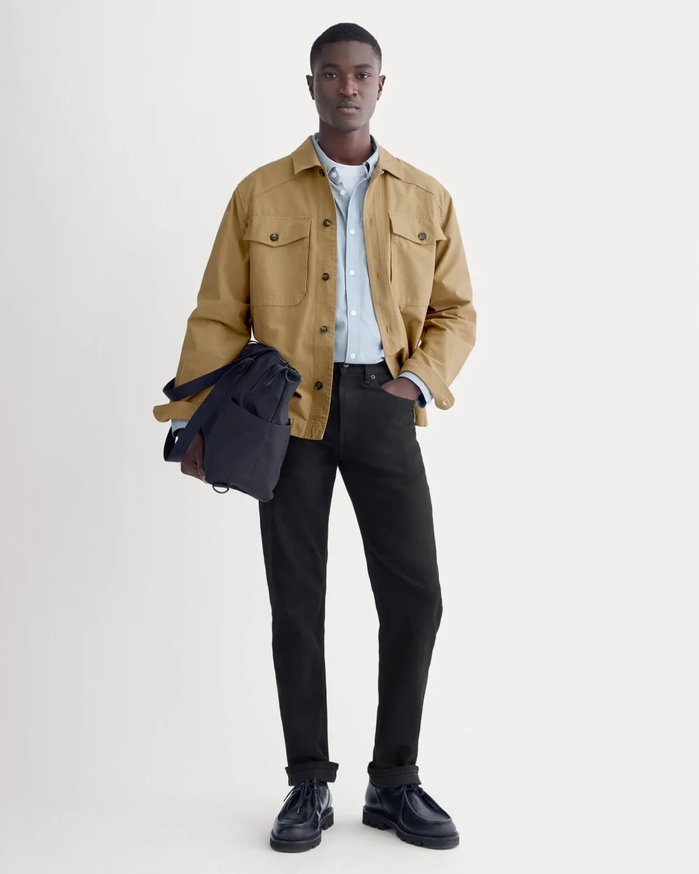 Image of The Selvedge Straight Fit Jean | Shadow Rinse