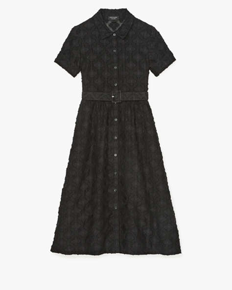 Belted Midi Shirt Dress