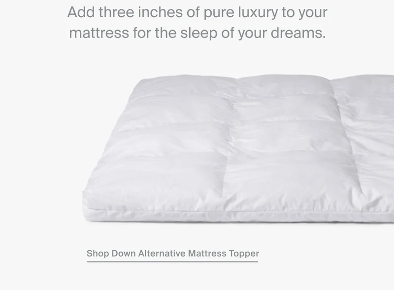 Shop Down Alternative Mattress Topper