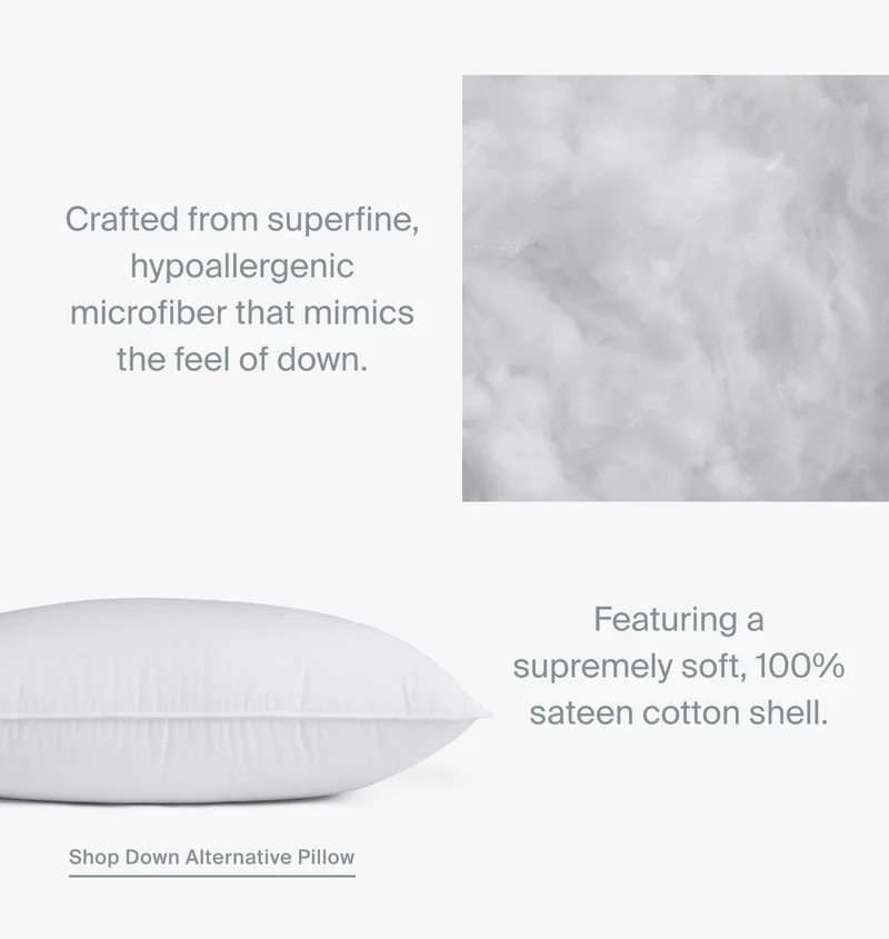 Shop Down Alternative Pillow