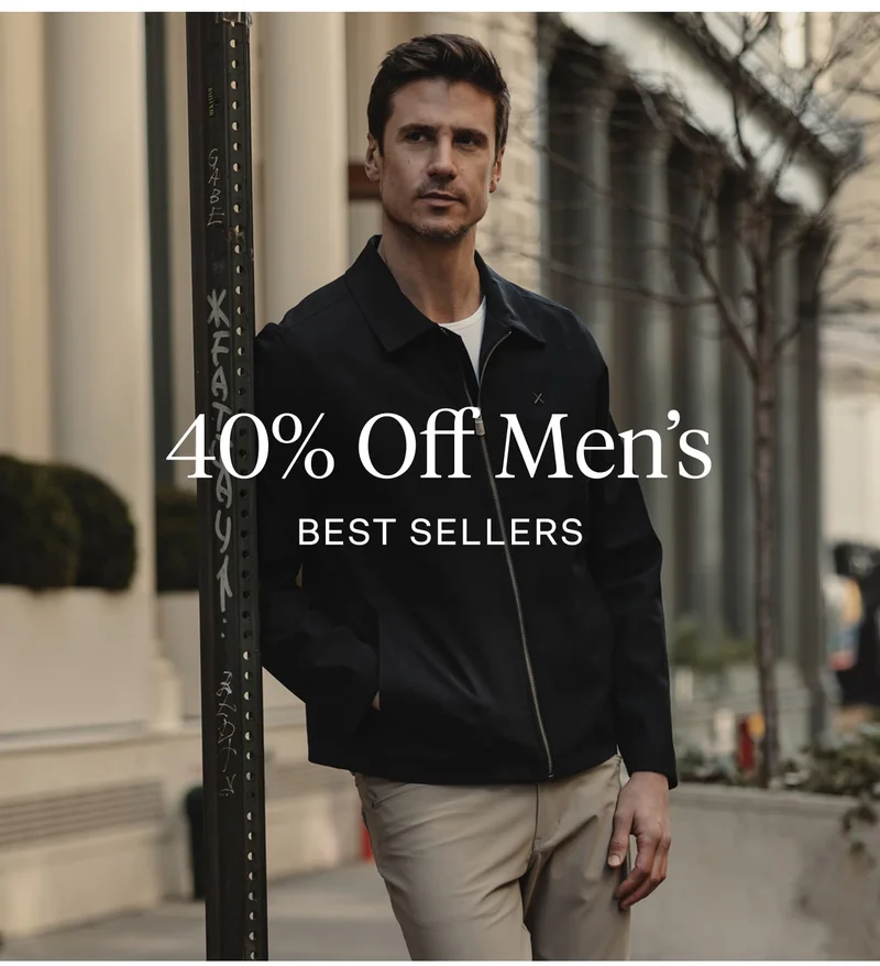 40% Off Men's Best Sellers