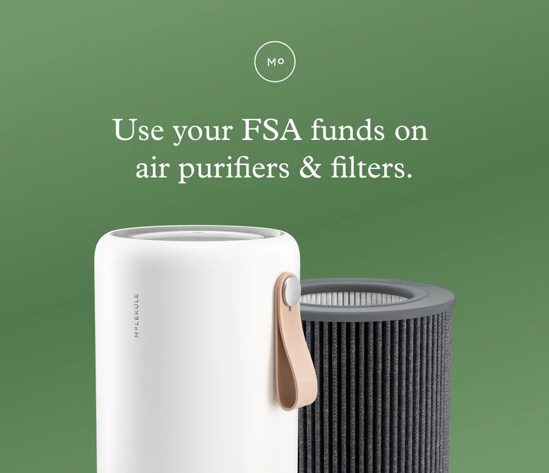 Use your FSA funds on air purifiers and filters