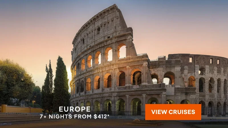 Europe – 7+ Nights – Click to View Cruises & Book Now