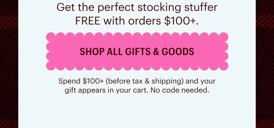 Get the perfect stocking stuffer (Bah Humbug Mini Puzzle) FREE with orders $100+. Spend $100+ (before tax & shipping) and your gift appears in your cart. No code needed.