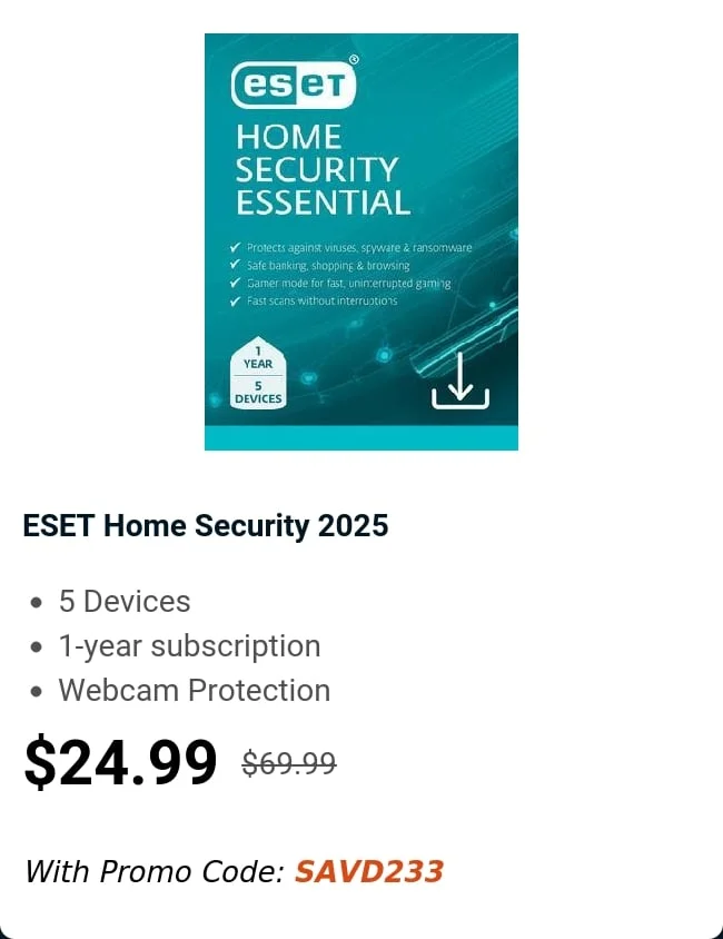ESET Home Security 2025