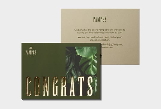 Foil Postcards
