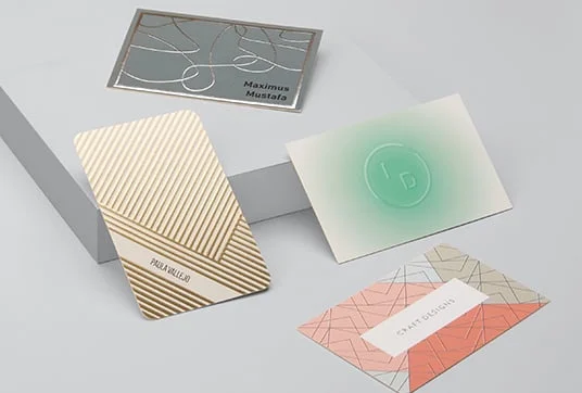 Special Finish Business Cards