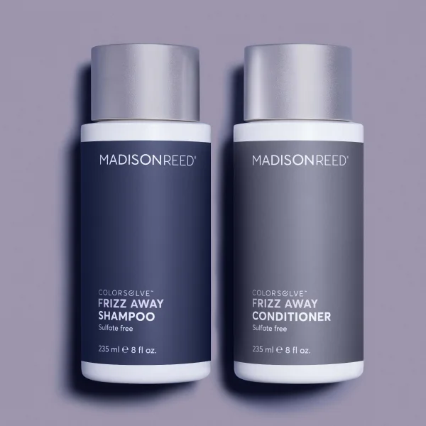 Frizz away shampoo + conditioner