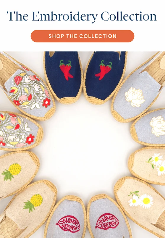Soludos Embroidered Designs