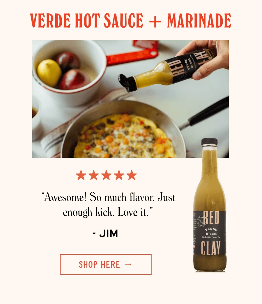 Verde Hot Sauce + Marinade