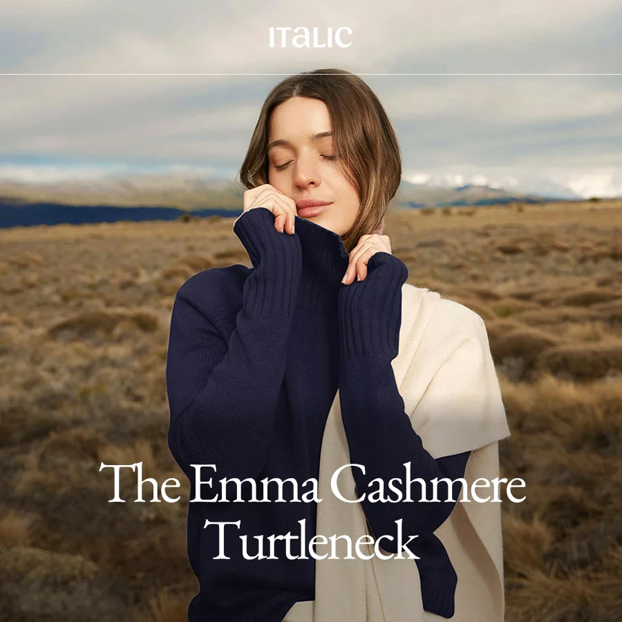 The Emma Cashmere Turtleneck