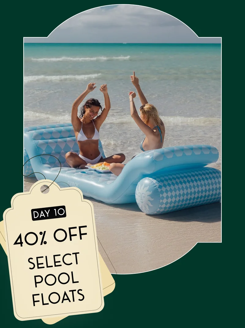 Day 10 - 40% off Select Pool Floats