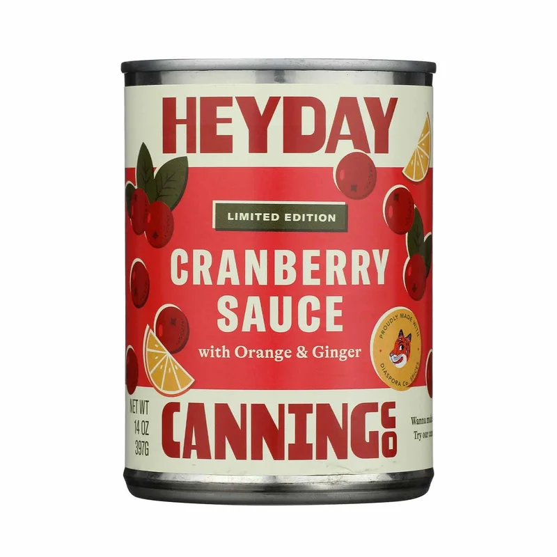 Cranberry Sauce with Orange & Ginger, 15 Oz