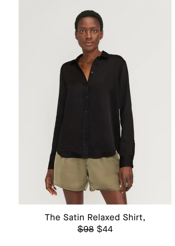 The Satin Relaxed Shirt